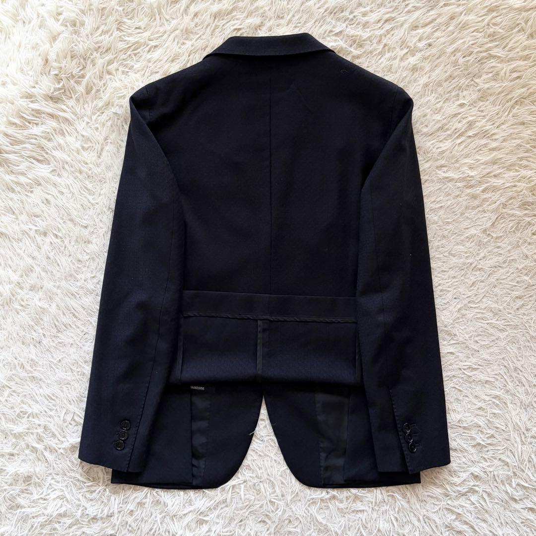 <美品>TAGLIATORE ヴェスビオ ネイビー ウール スーツ サイズ44