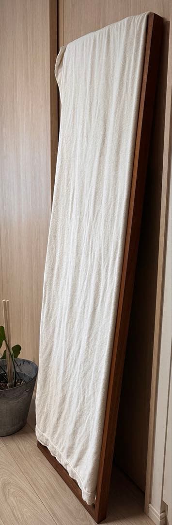 ※値下げ中26日まで【Legnatec】大型　鏡　ウォールナット