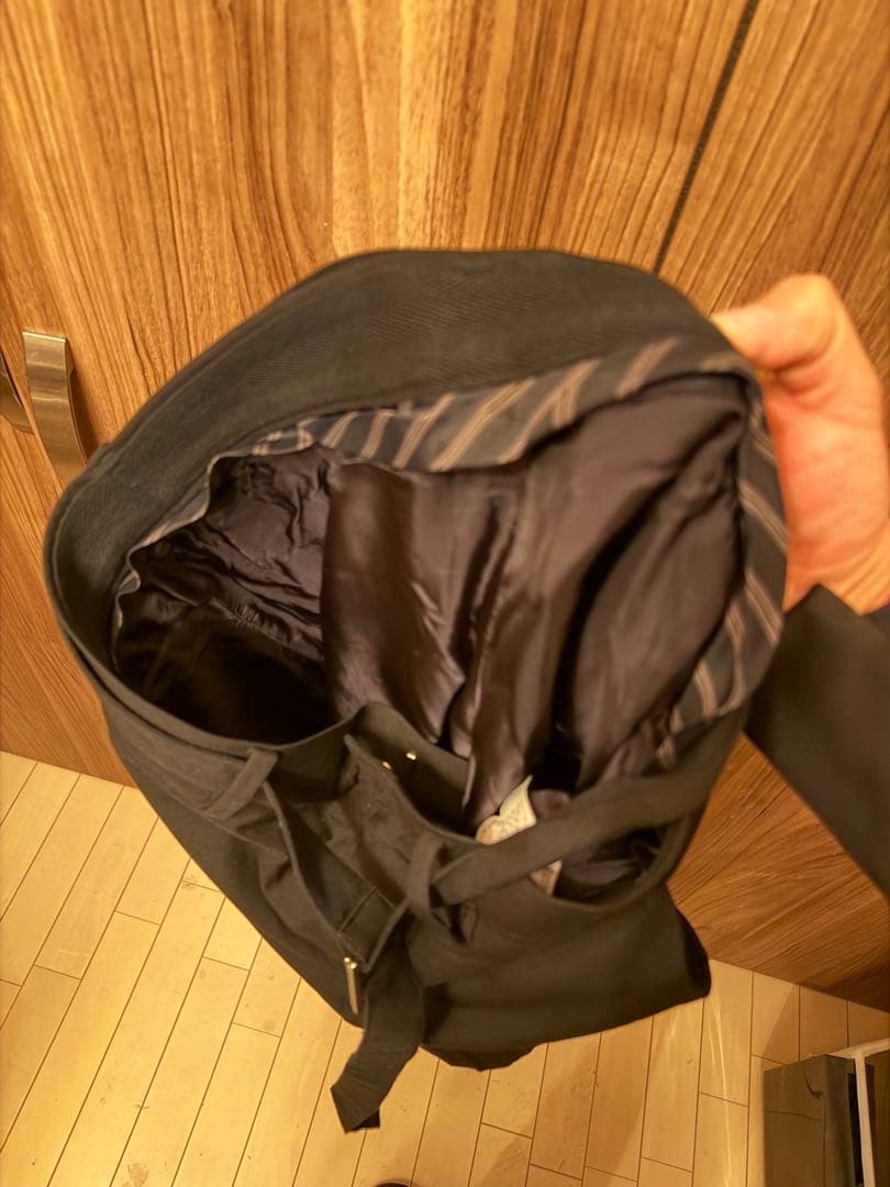 サカイ　ブラック スラックス ベルト付き