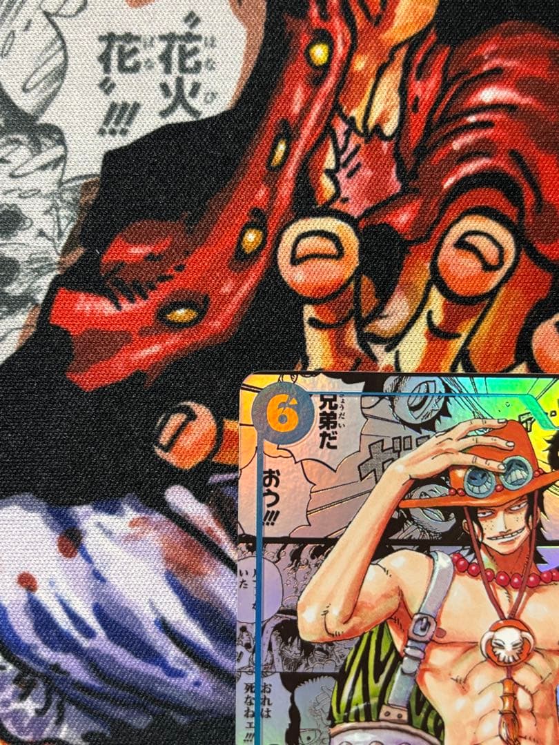 ポートガス・D・エース　スーパーパラレル　コミパラ