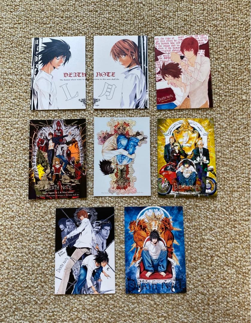 デスノート【レア】Ｌ！カード！夜神月！シークレット！ワタリ！入手困難！ジャンプ！