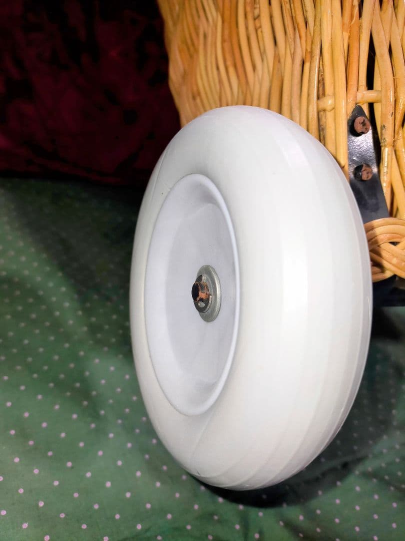 アンティーク ラタン 籐 キャリーバスケット キャリーバッグ カート