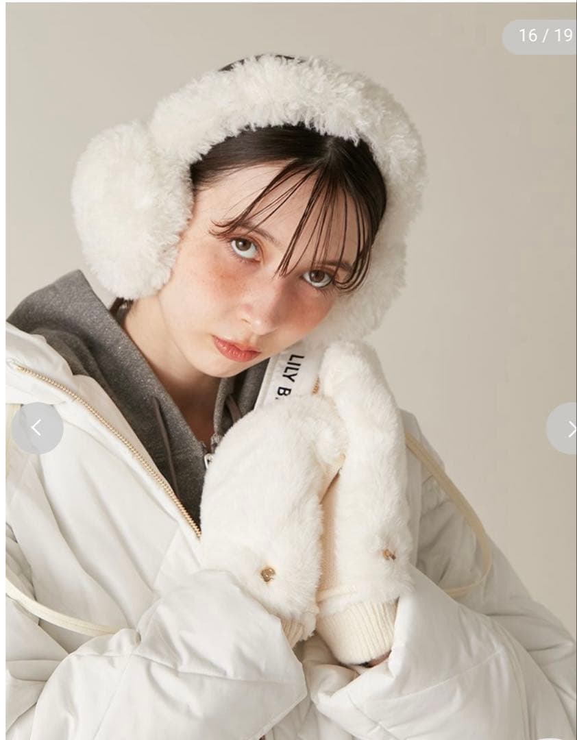 【LILY BROWN×MARY QUANT】デイジーモチーフファーミトン