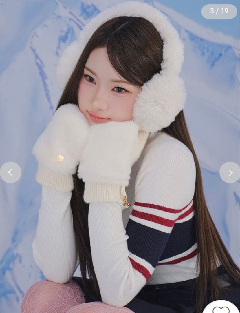 【LILY BROWN×MARY QUANT】デイジーモチーフファーミトン