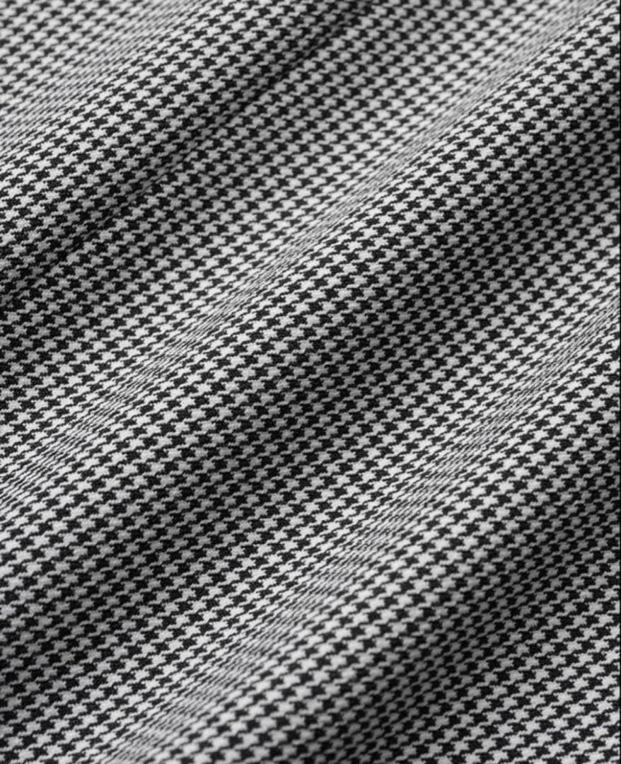 Audire Noona peplum jacket　Houndstooth