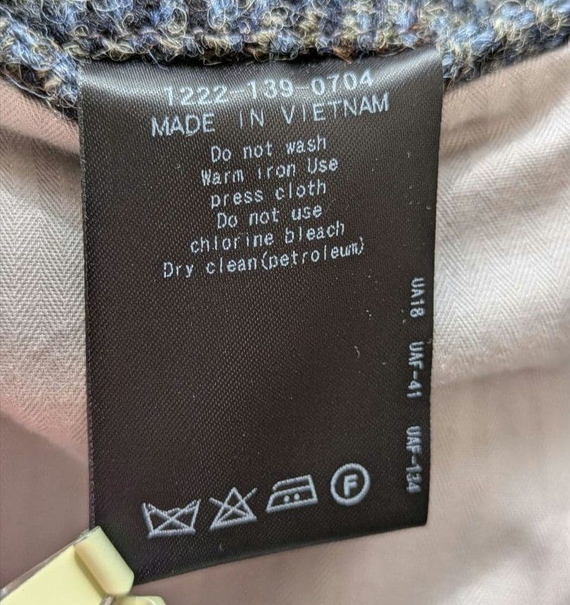 ★Harris Tweed BEAUTY&YOUTH テーラードジャケット L