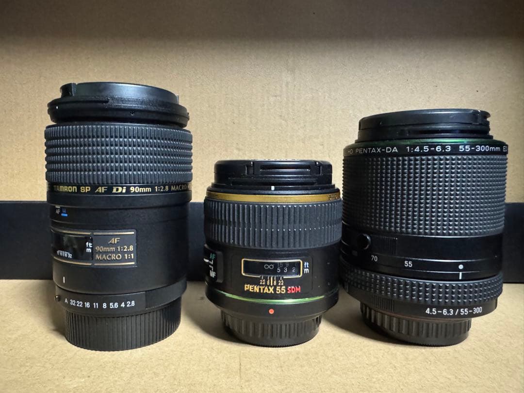 GWセール‼️《緊急値下げ！》PENTAX ｋマウントレンズ3本セット