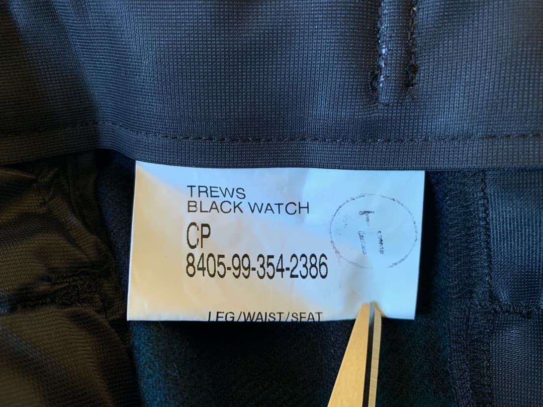 れ*お様 希少 未使用 デッドストック イギリス軍 実物 セレモニーパンツ