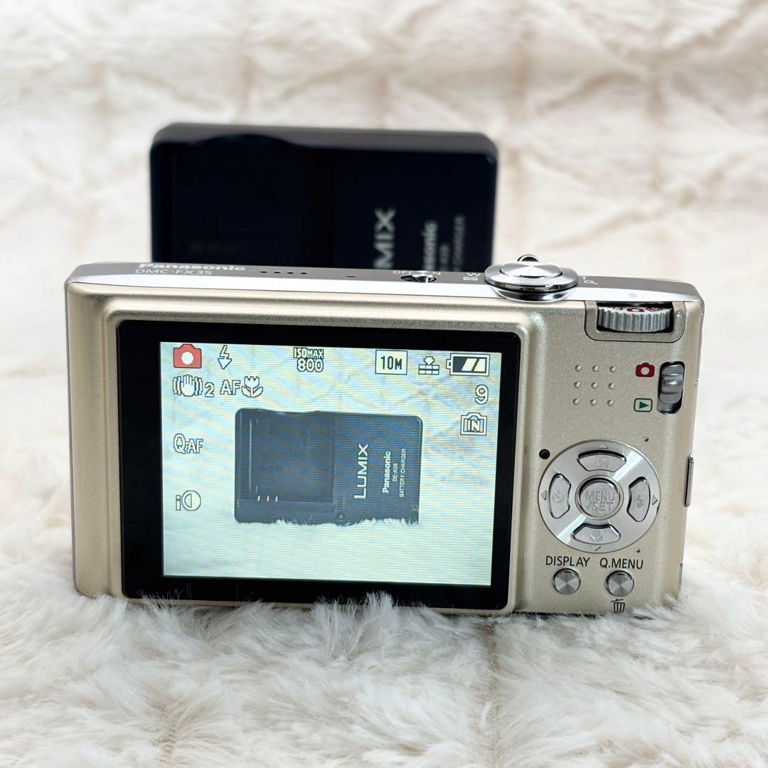 極美品✨ Panasonic LUMIX DMC- FX35 ゴールド