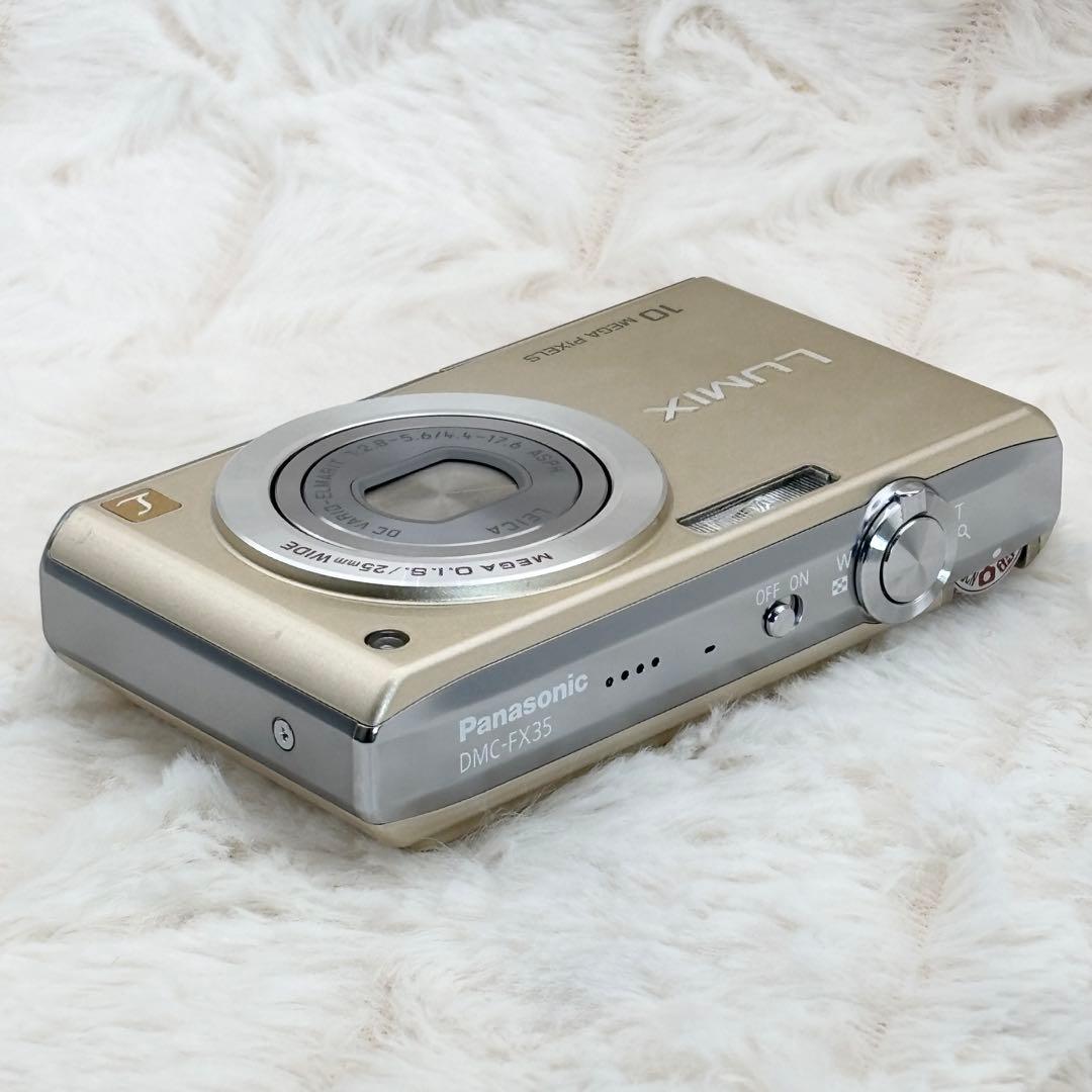 極美品✨ Panasonic LUMIX DMC- FX35 ゴールド