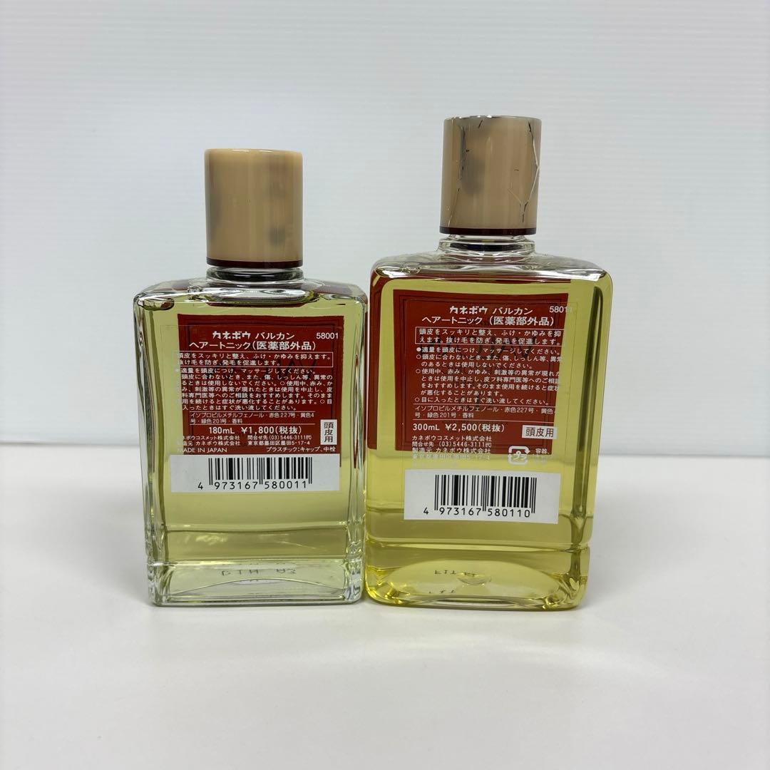 カネボウ バルカン ヘアートニック 2点