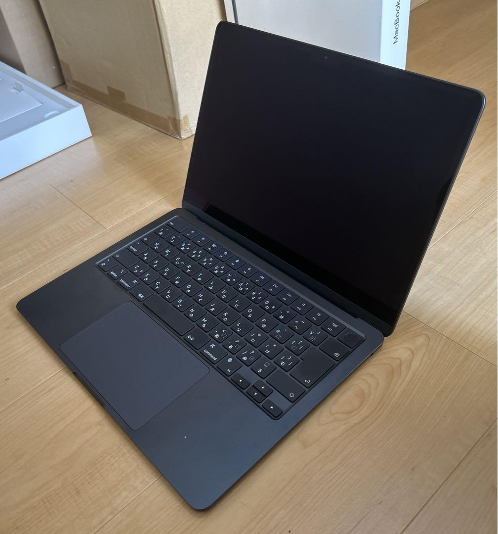 【美品・動作良好】MacBook Air M2 2022 ミッドナイト