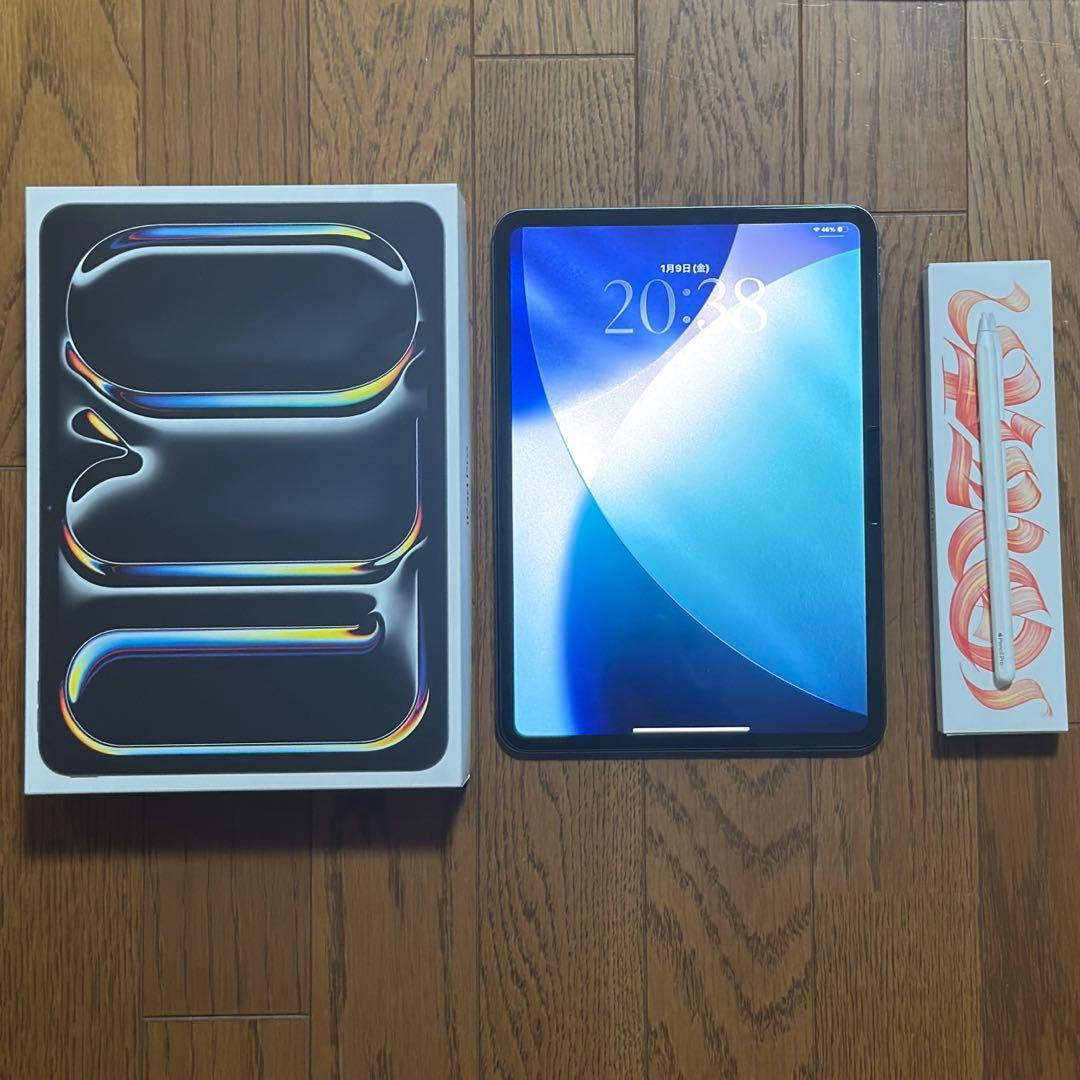 iPad Pro 11インチ M4 256GB + Pencil Pro