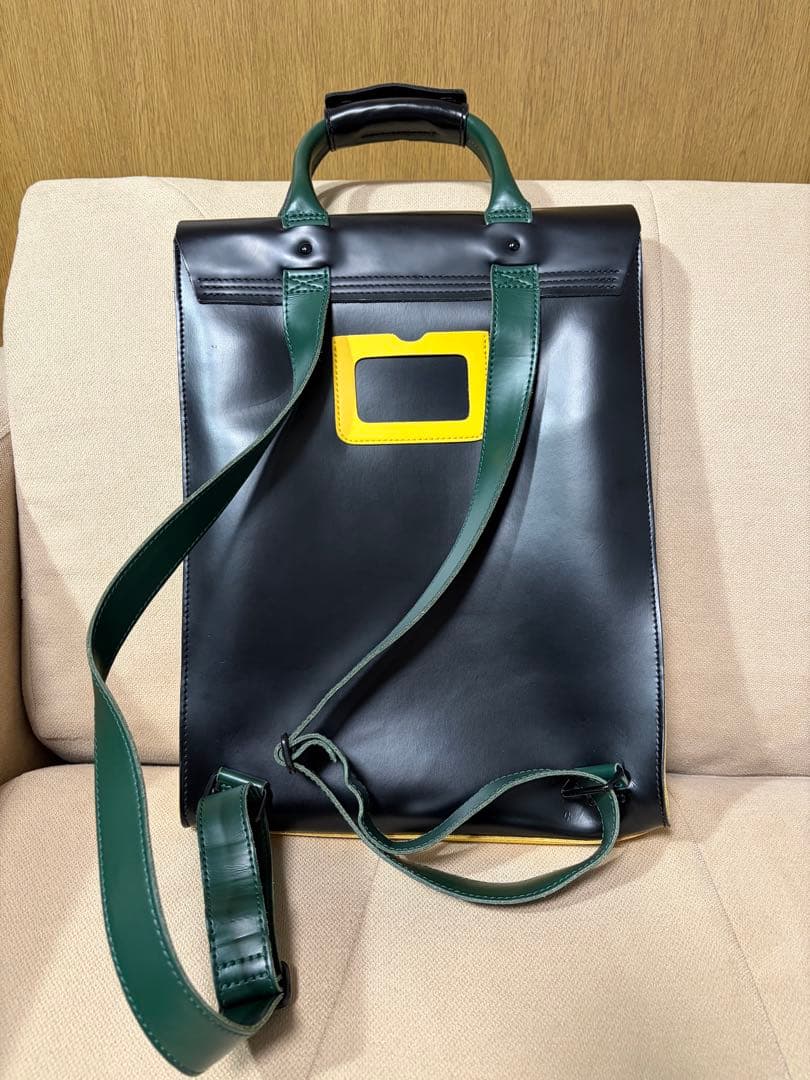 【美品】Dr.Martens 限定マルチカラーレザー バックパック リュック