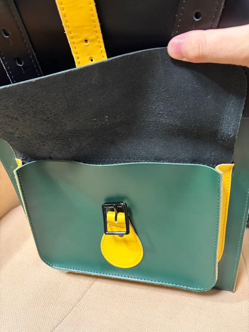 【美品】Dr.Martens 限定マルチカラーレザー バックパック リュック