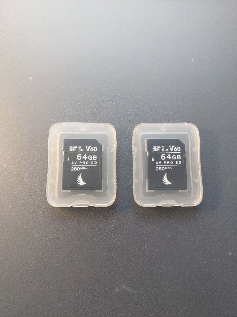 メモリーカード　angelbird 64GB Class10 V60 2枚セット