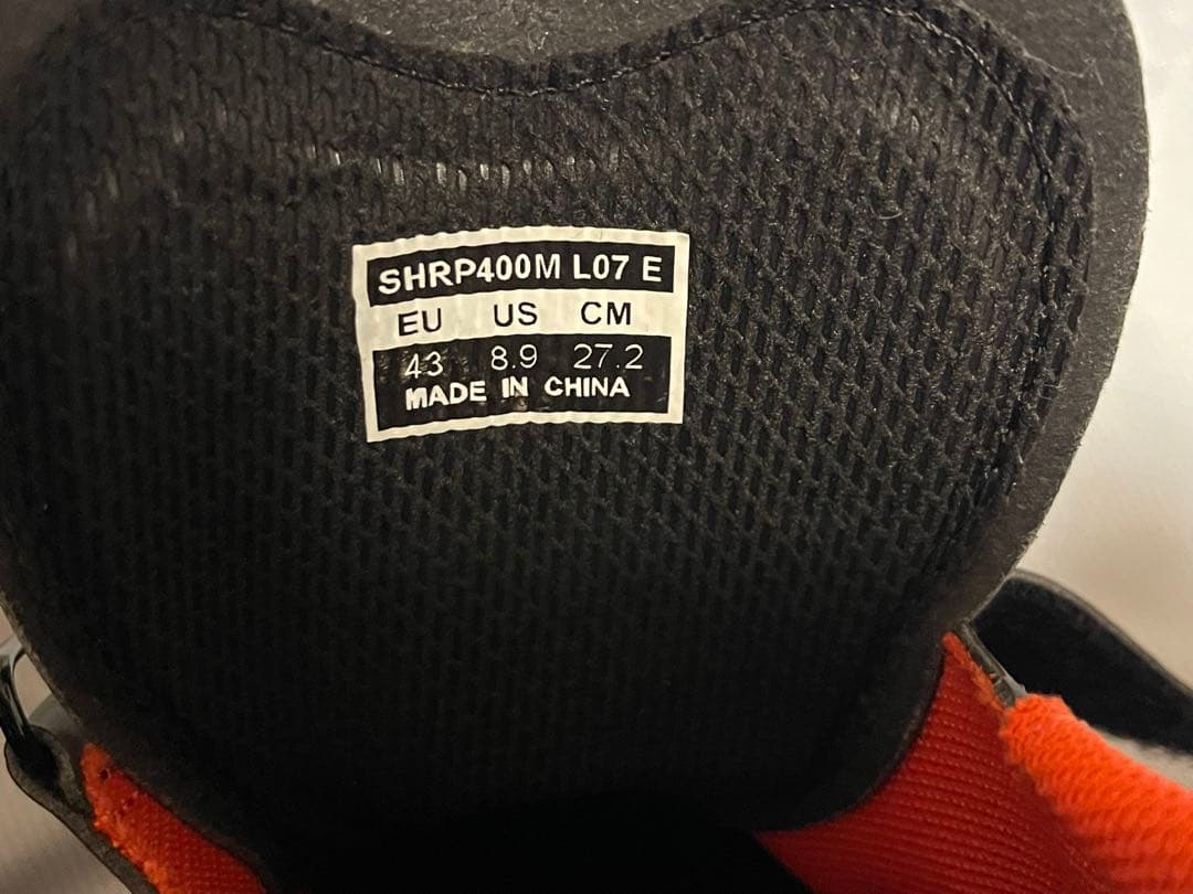 【超特価！】シマノ シューズ ＲＰ４　43E スピードプレイゼロ付き！