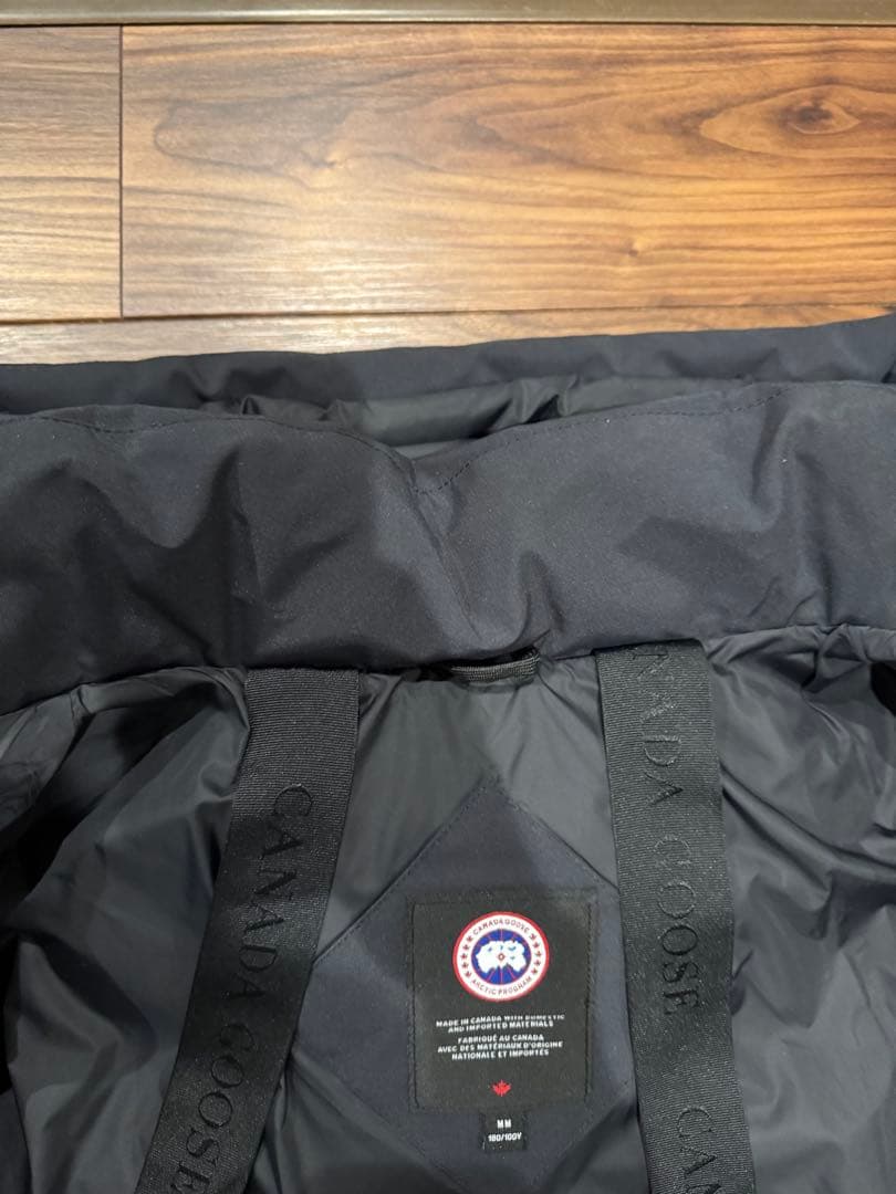 カナダグース ウィンダムパーカ EDIFICE別注 紺色