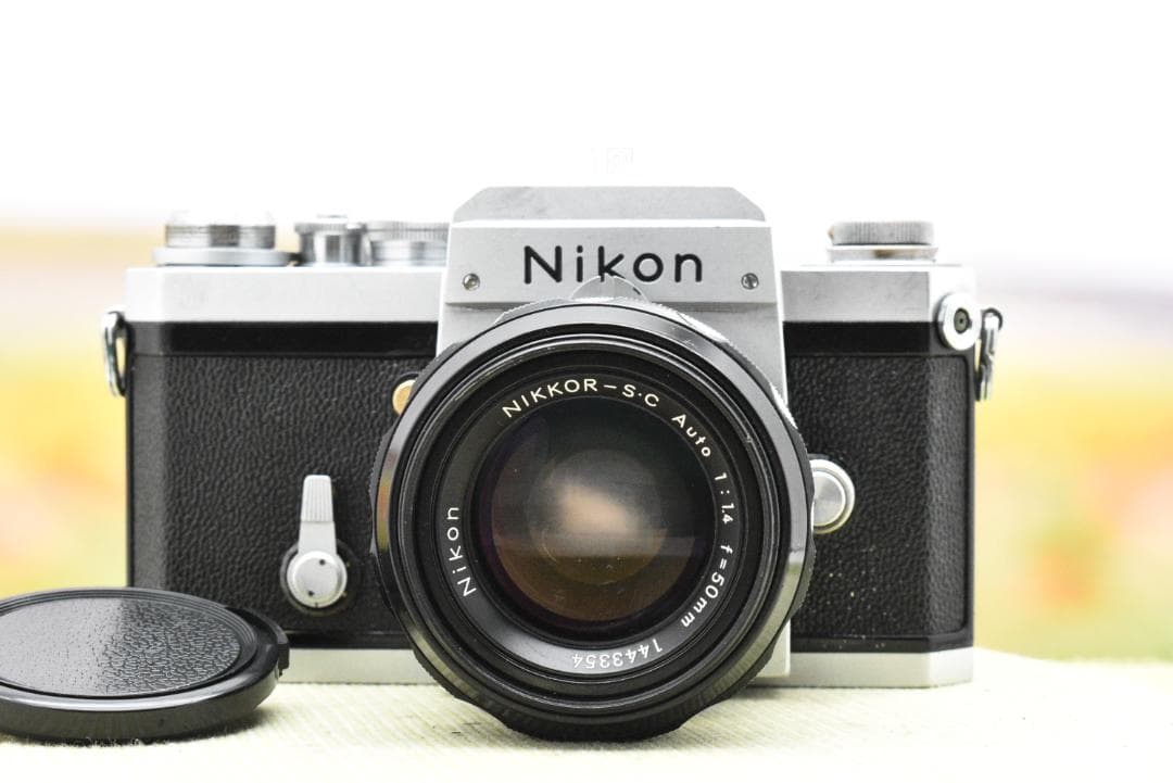 【整備済】ニコン Nikon F アイレベル 富士山 + 50mm F1.4