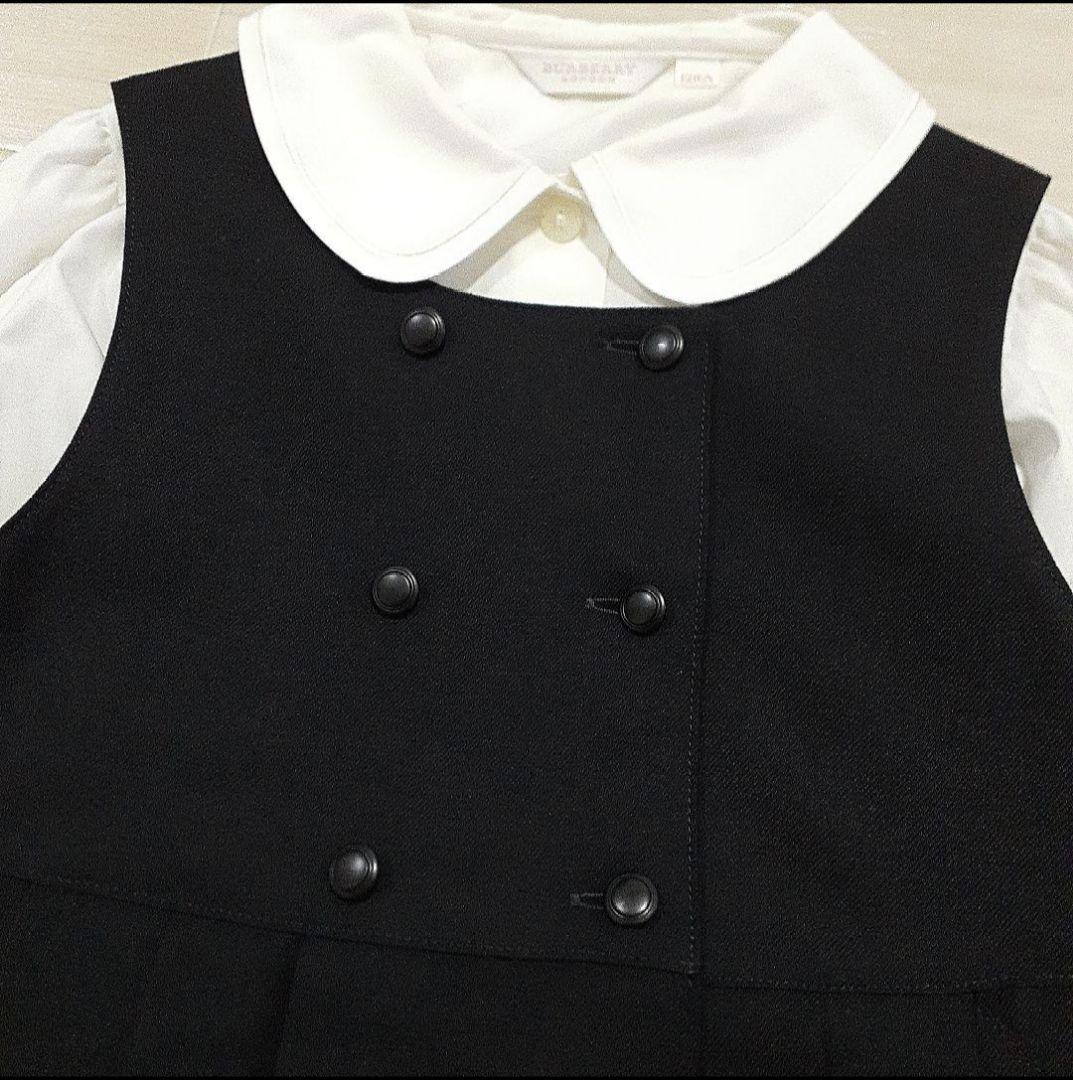 BURBERRY バーバリー 卒園入学式お受験　フォーマル３点セット　120