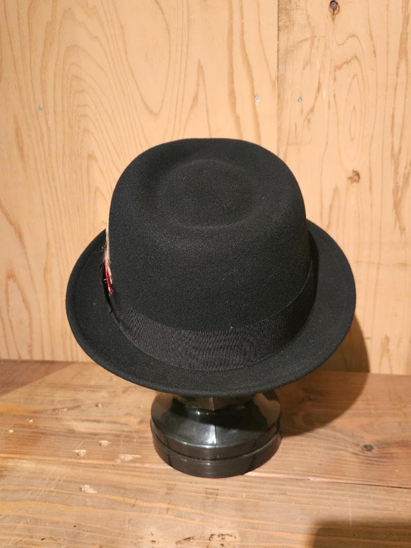 NEW YORK HAT　フェルトハット　＃5329　各サイズ　ブラック＆ワイン