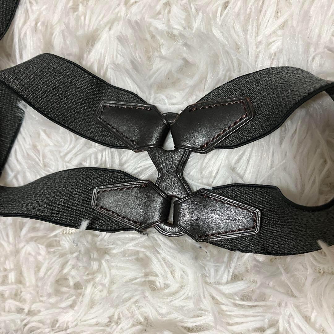 RRL(ダブルアールエル) Suspenders レザーゴム サスペンダー