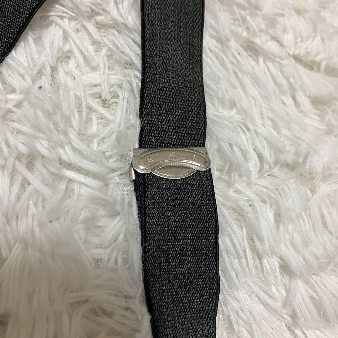RRL(ダブルアールエル) Suspenders レザーゴム サスペンダー