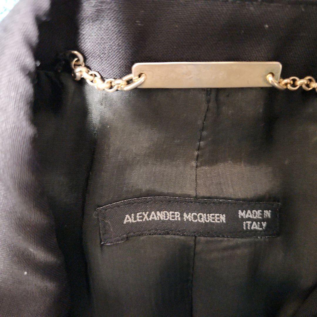 ALEXANDER MCQUEEN ブラック スーツセットアップ 44
