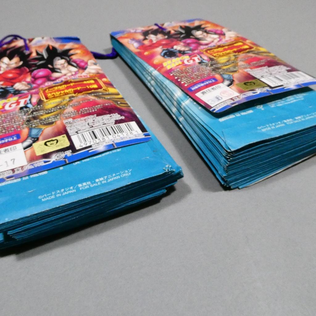 ドラゴンボールGT カードコレクション 未開封 束 まとめて 67点 エンスカイ