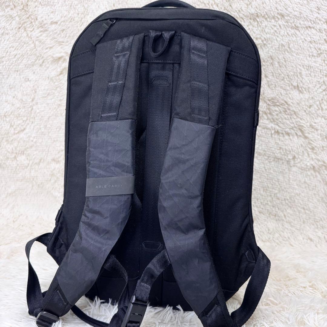 美品 ABLE CARRY Max Backpack X-Pac リュック 黒