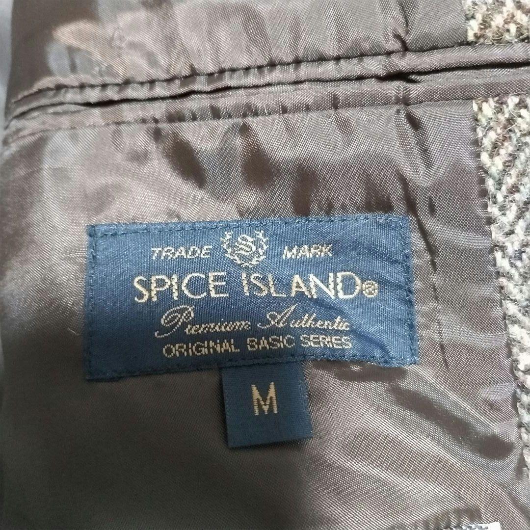SPICE  ハリスツイード テーラードジャケット　ヘリンボーン