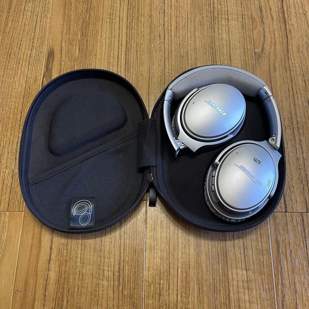 廃盤！BOSE QUIETCOMFORT35 シルバー ボーズ ヘッドホン