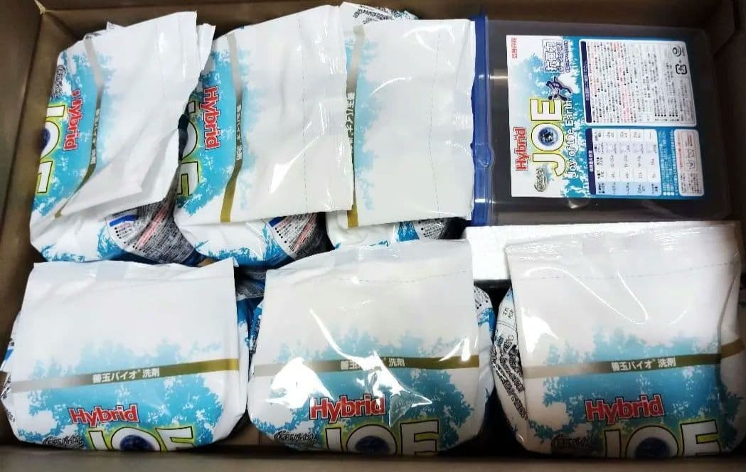 【新品】洗濯洗剤　JOE 浄 ハイブリッド ジョー 粉末洗剤 1.3kg×６袋