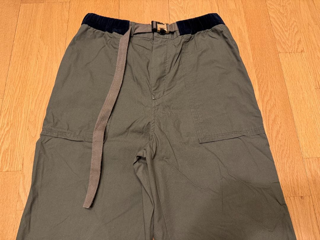 サイズ 3 Sacai 19AW OXFORD PANTS CLOPPED