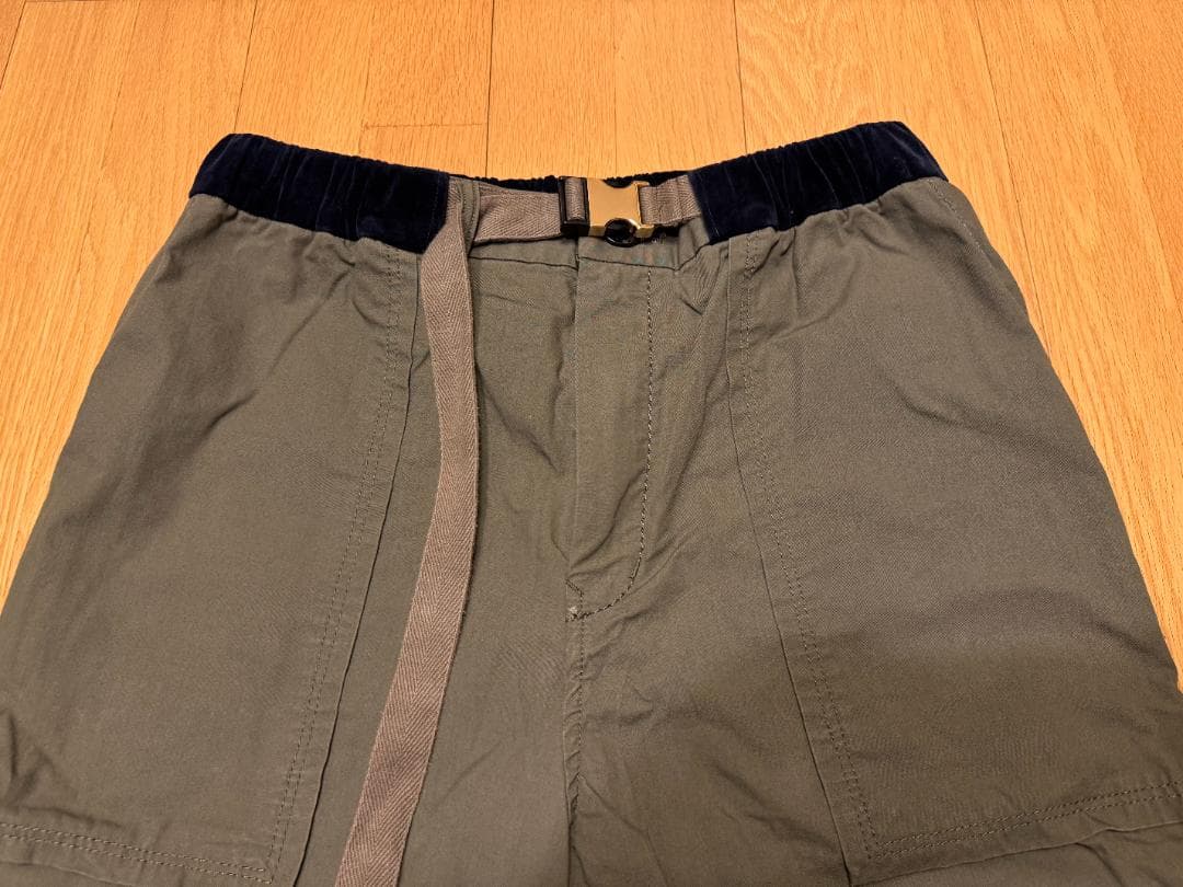 サイズ 3 Sacai 19AW OXFORD PANTS CLOPPED