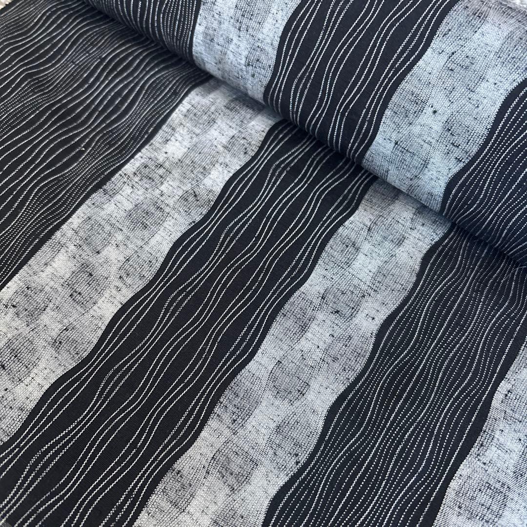 正絹　三代目市三郎　紬　反物　未使用品