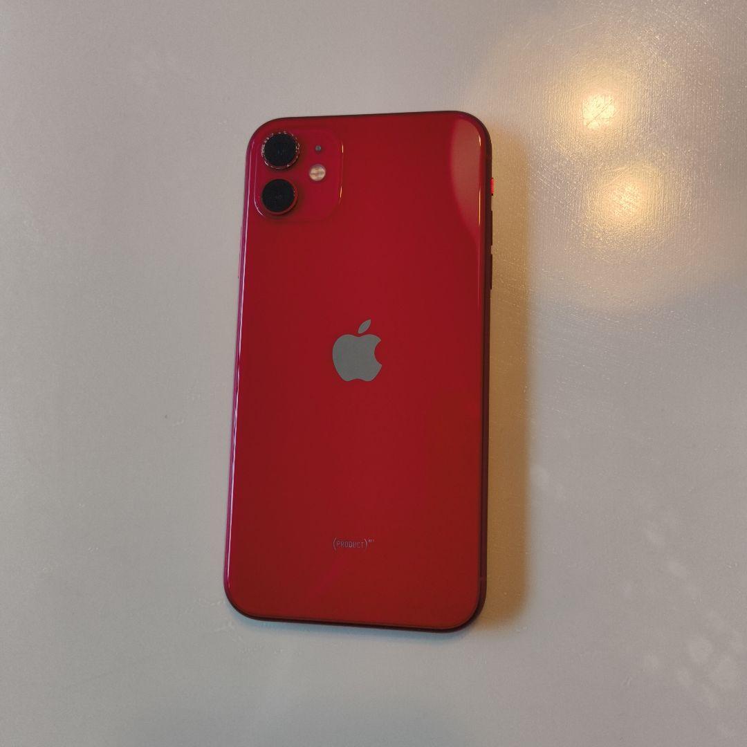 ジャンク品Apple iPhone 11 (PRODUCT(RED)) 本体