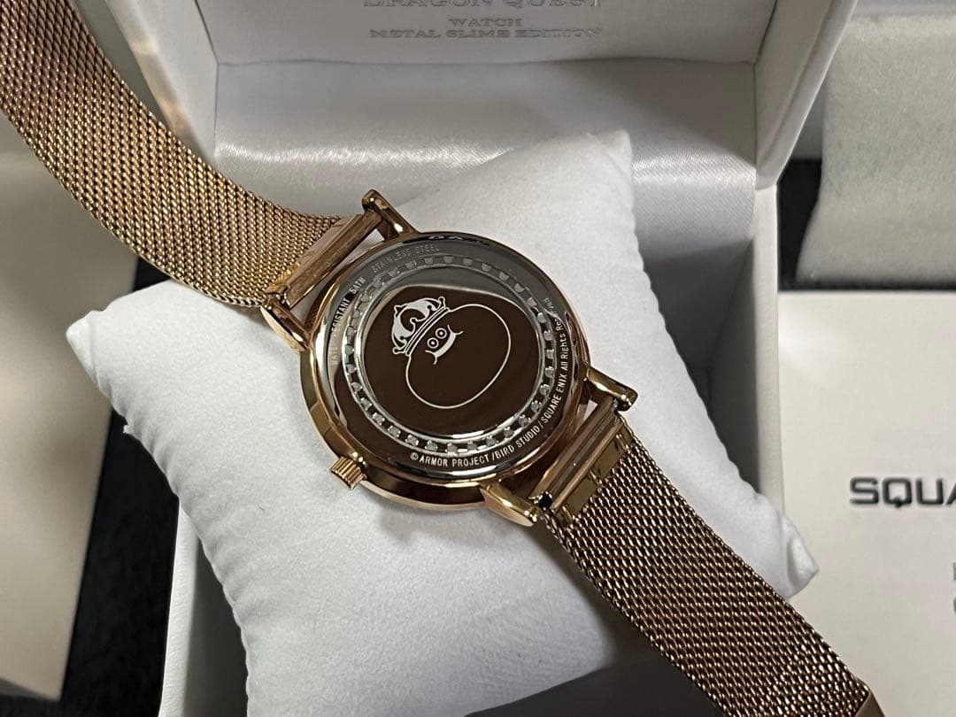 限定品 ドラゴンクエスト ウォッチ ピンクゴールド 34mmモデル