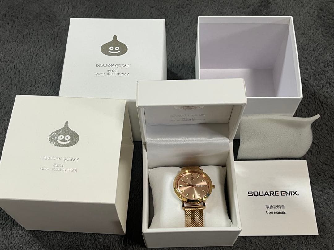 限定品 ドラゴンクエスト ウォッチ ピンクゴールド 34mmモデル
