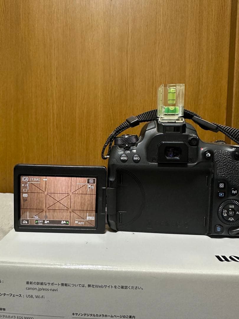 Canon EOS 9000D 一眼レフ EF50mm レンズ付 動作確認済