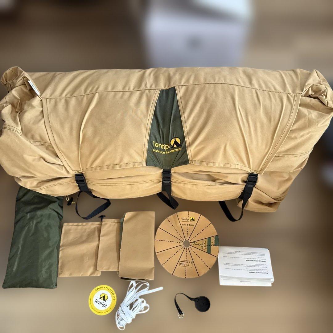 テンティピ　Tentipi Safir 9 CP テント　試し張りのみ