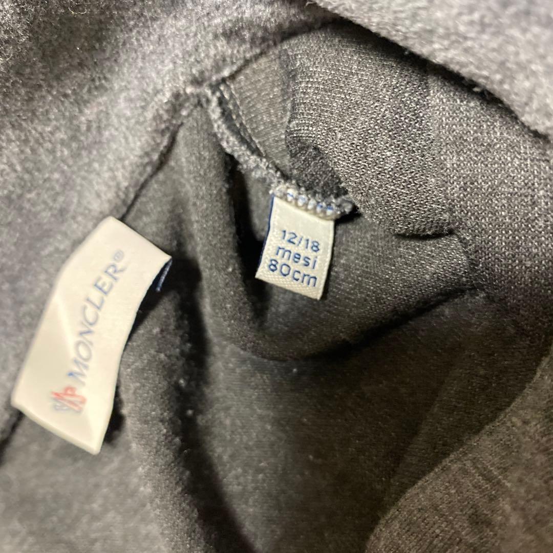 美品◯MONCLER モンクレール　ベビーフリースセットアップ◯80cm①