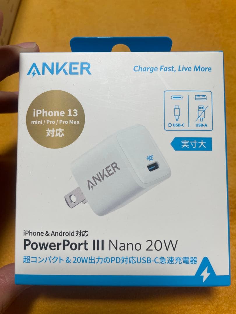 Canon PowerShot ZOOM ホワイト Anker急速充電器