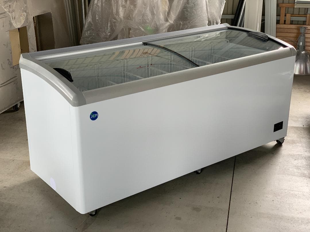 【Parvin 】JCM冷凍ショーケース 405L キャスター付き