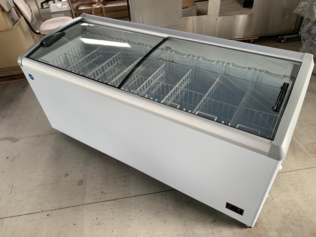 【Parvin 】JCM冷凍ショーケース 405L キャスター付き