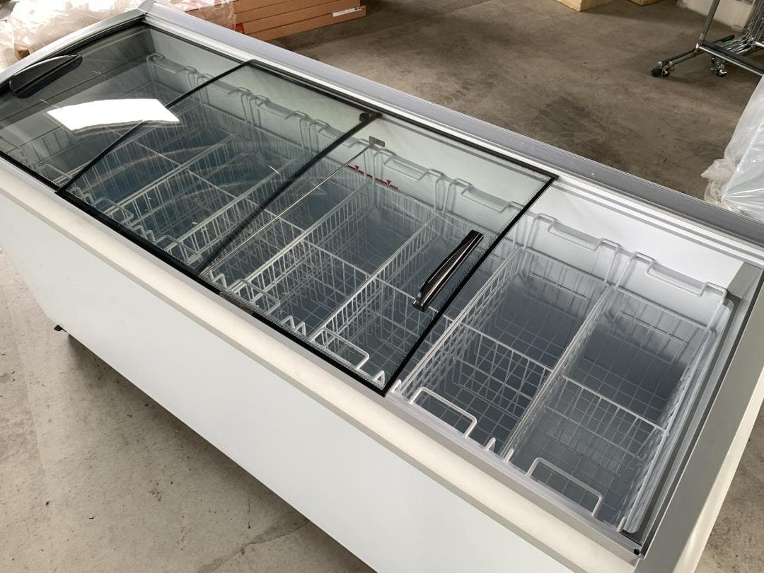 【Parvin 】JCM冷凍ショーケース 405L キャスター付き