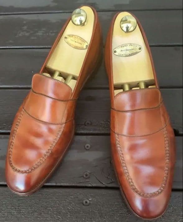 EDWARD GREEN バッキンガム8.5～9E チェスナット909ラスト