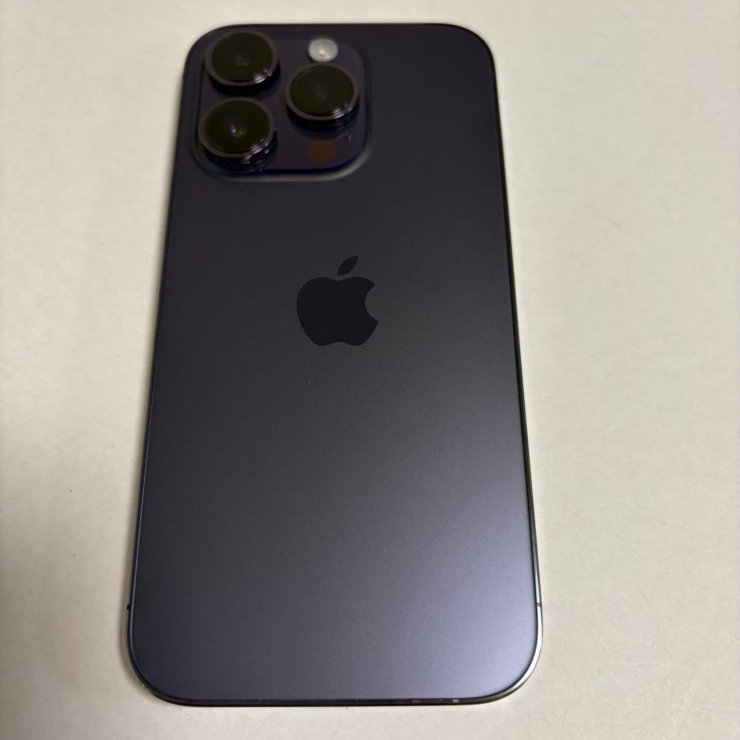 iPhone14pro 本体 SIMフリー 128GBジャンク品　パープル