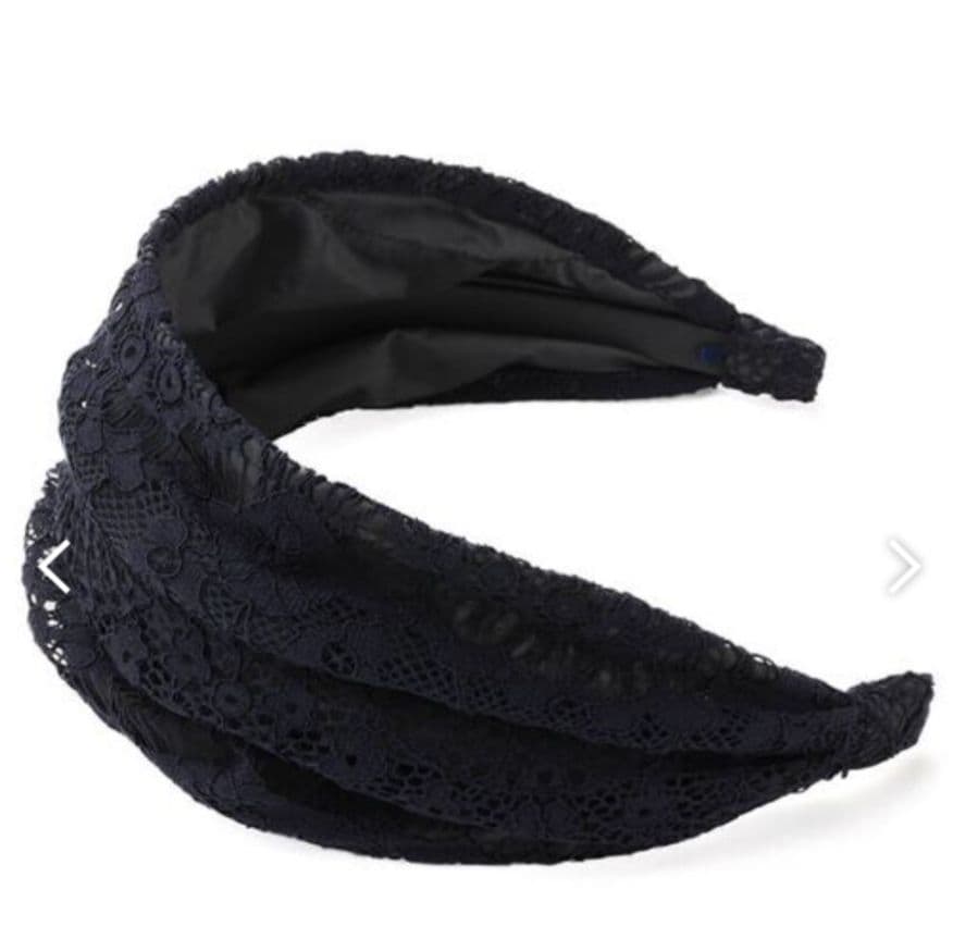 COMPLEX BIZ　フリーリーレース フレキシフィットヘアバンド(ネイビー)