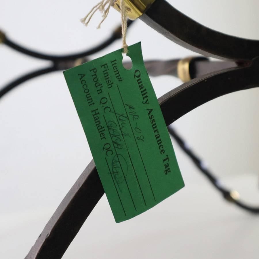 1980年代ヴィンテージ ラタン編み アイアン スツール クラシカル家具